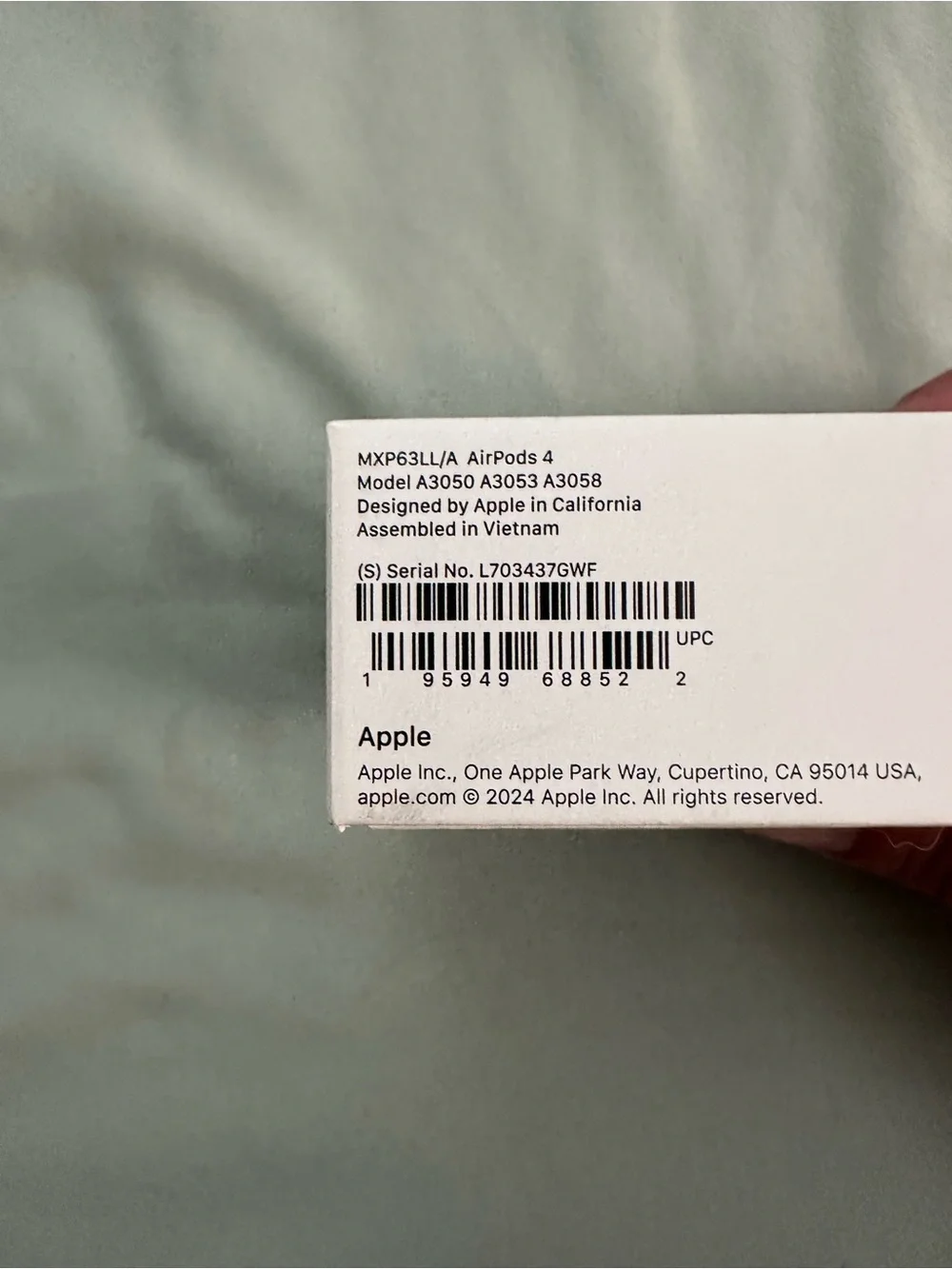 Apple AirPods 4 Wireless Earbuds with Charging Case